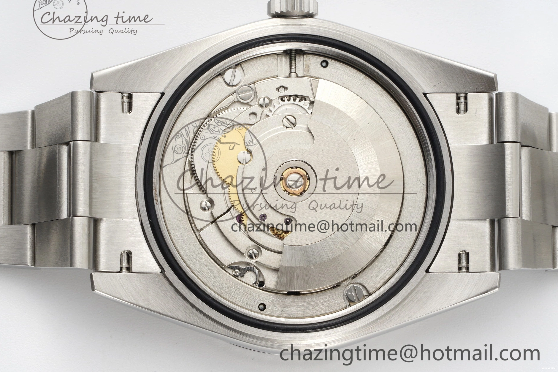 Bracelet Steel JDF DateJust on SS Dial Blue V2 VR3235 41 904L Oyster Textured 0309